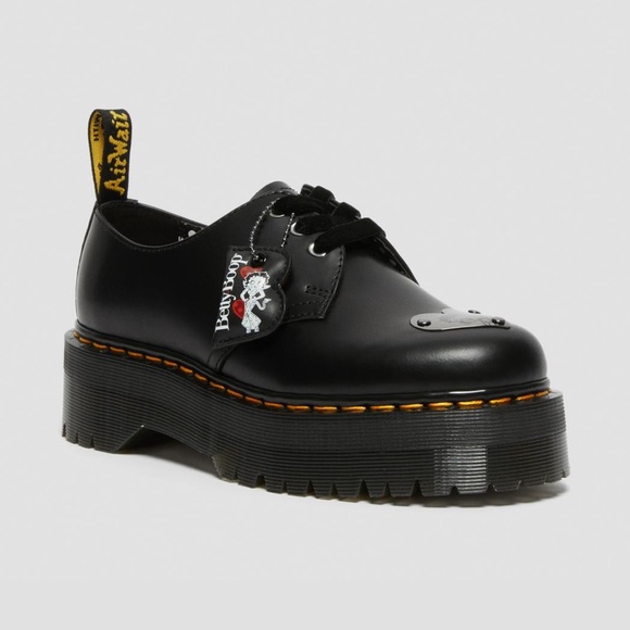 Dr. Martens 1461 BETTY BOOP LEATHER PLATFORM SHOES - Picture 15 of 15